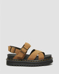 Dr. Martens Voss II EH Damen Sandalen Aus Wildleder In Braun