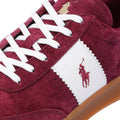 Ralph Lauren Heritage Area Wildleder Herrensneaker In Beige