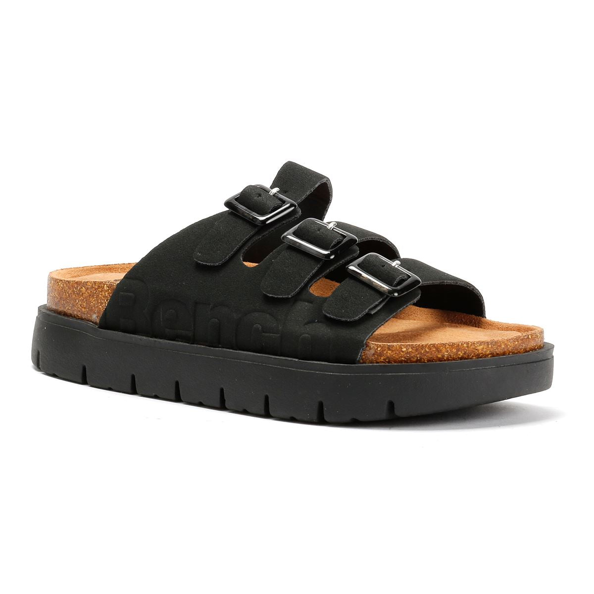 Bench Ushuaia Damen Schwarze Sandalen