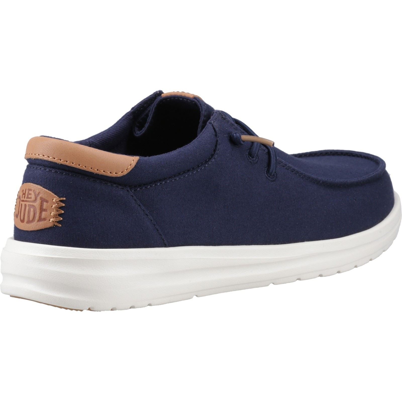 HEYDUDE Paul Canvas Herren Blaue Trekkingschuhe Aus Baumwolle