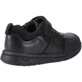 Hush Puppies Sutton Bungee Die Schwarzen Schnürschuhe Für Jungen Aus Leder