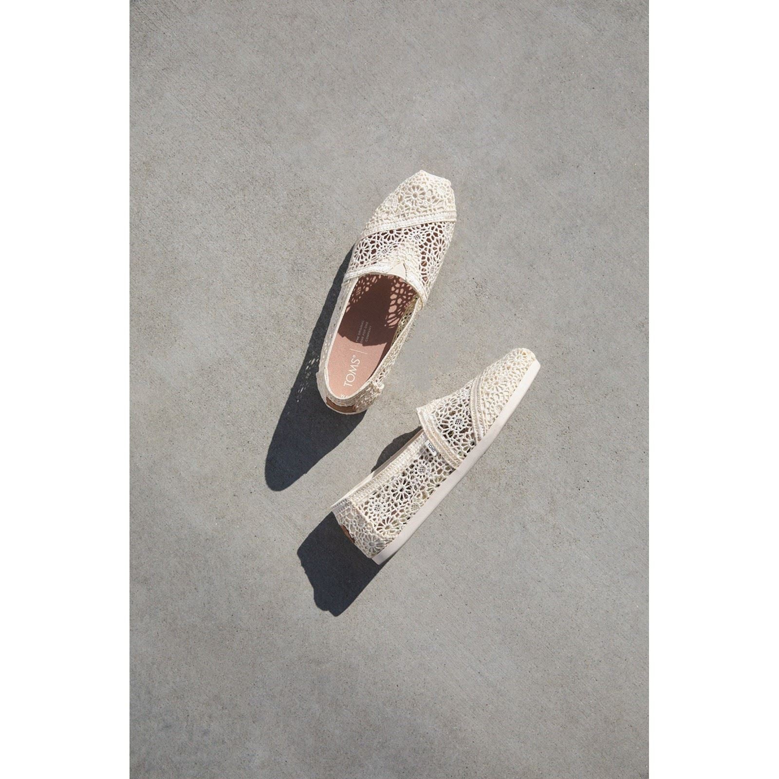 TOMS Alpargata Synthetik Damen Natur Espadrilles