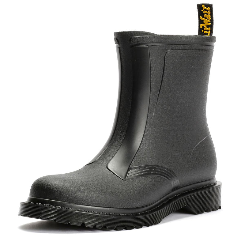 Dr. Martens 1460 Rain Pull On Schwarze Farbe Gummistiefel