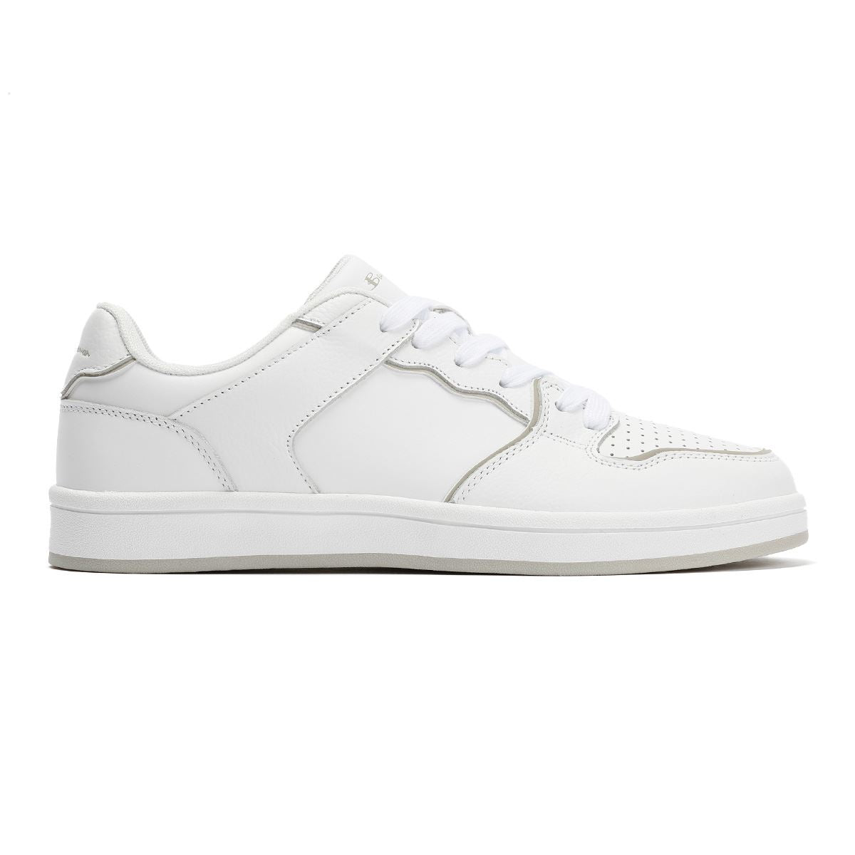Ben Sherman Club Leder Herren Weiße Sneakers