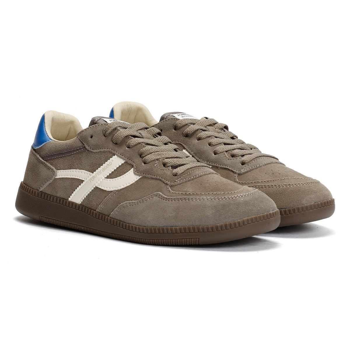 Pompeii Elan Sala Wildleder Herren Graue Sneakers
