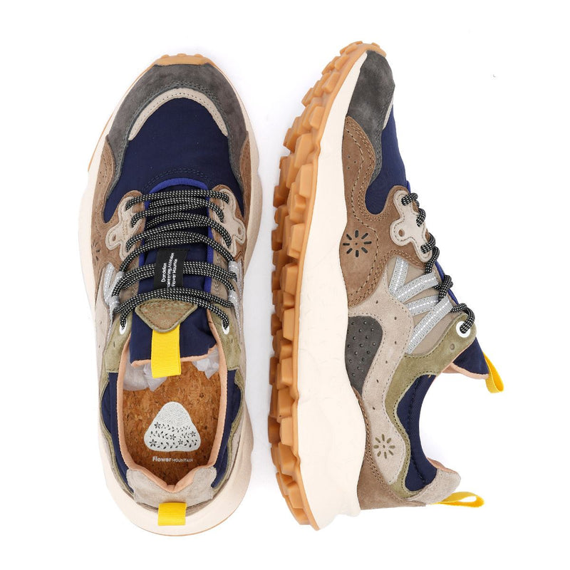 Flower Mountain Yamano 3 Herrenblaue Turnschuhe