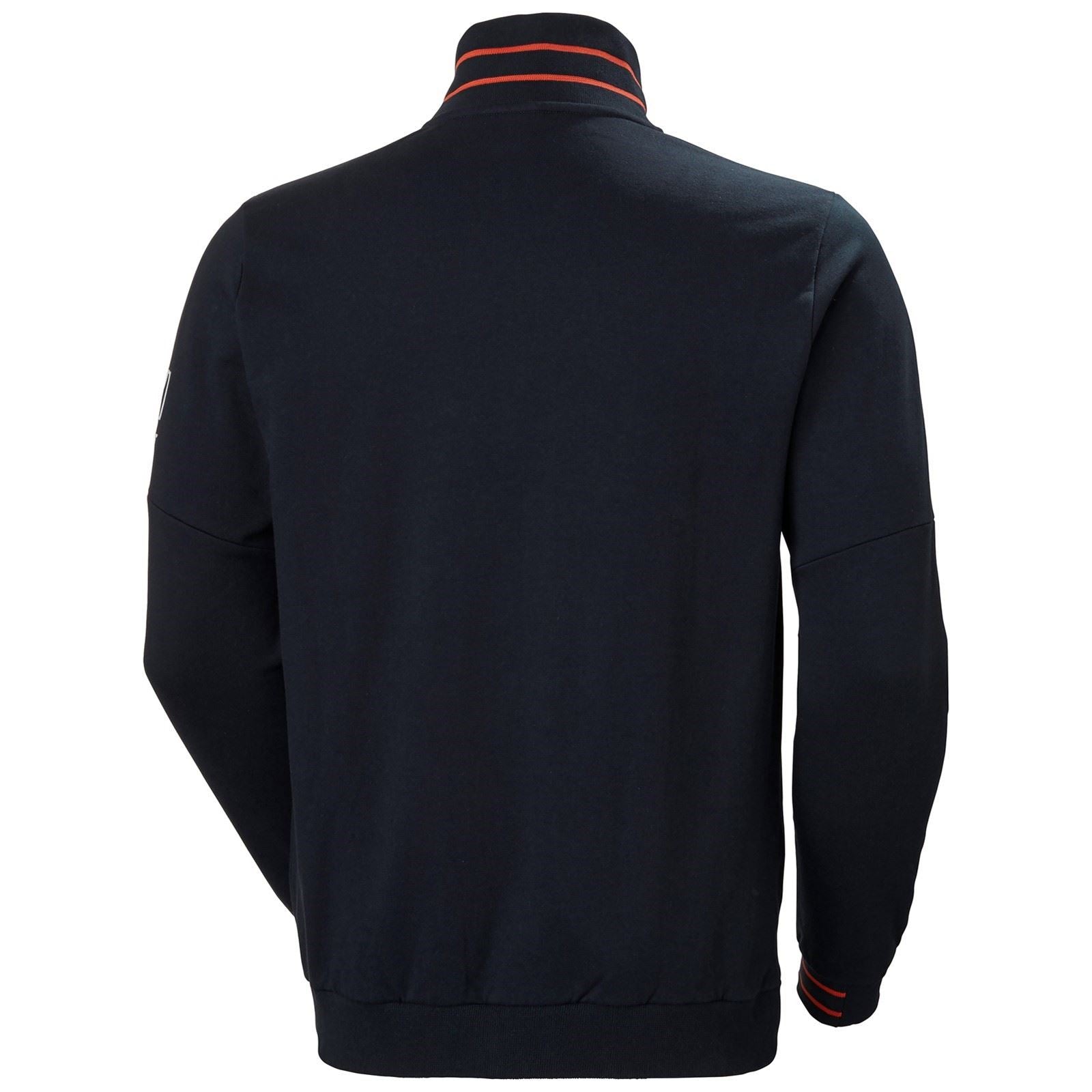 Helly Hansen Workwear Kensington Zip Baumwoll Herren Blau Sweatshirt