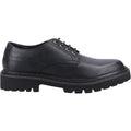 Base London Wick Schwarze Farbe Herren-Schnürschuhe Aus Leder