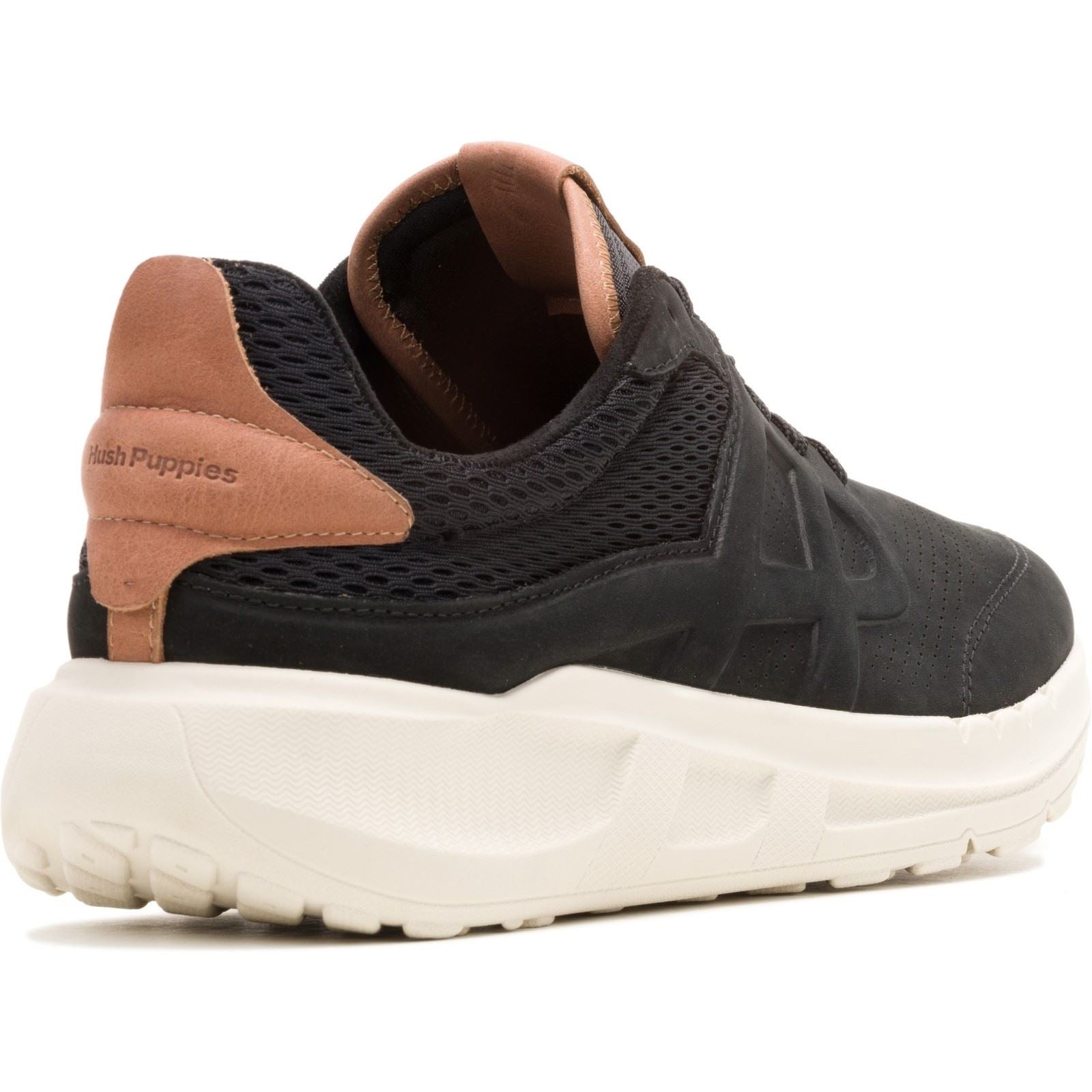 Hush Puppies Seventy8 Herren Sneaker Aus Schwarzem Wildleder