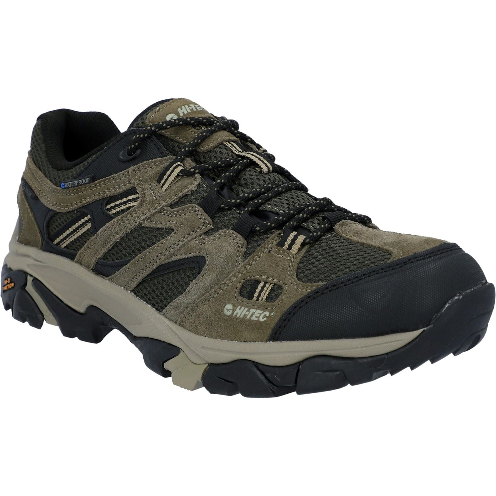 Hi-Tec Apex Lite Low Herren Wanderschuhe aus Polyester in Taupe