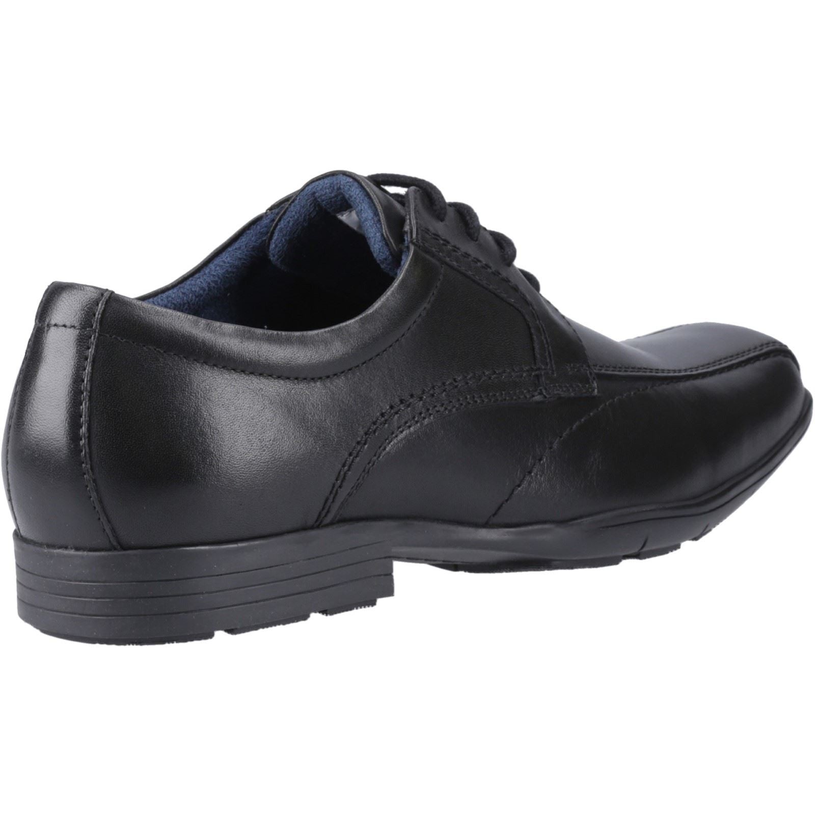 Pod Angus Herrenschuhe Aus Schwarzem Leder Mit Schnürung