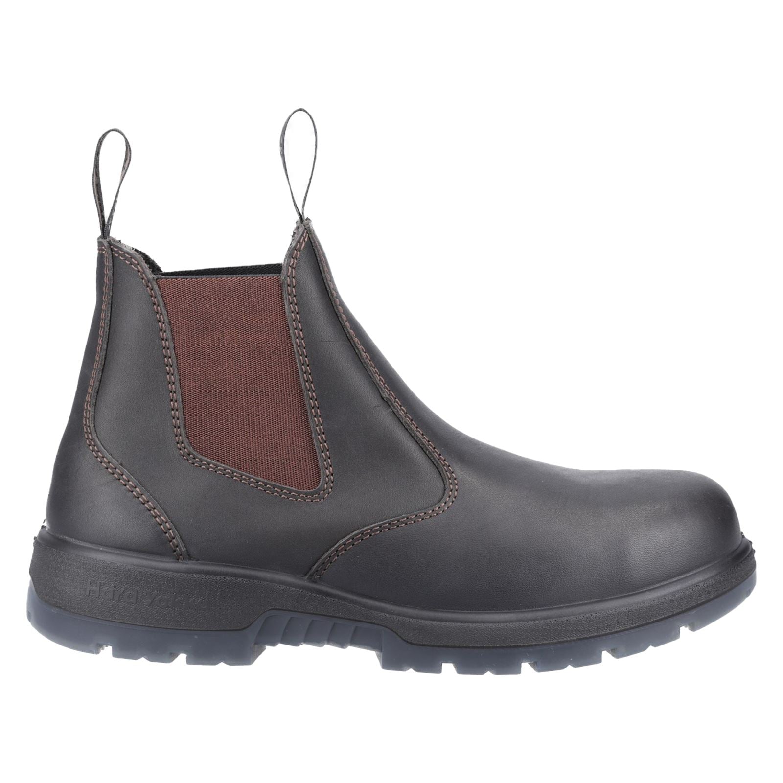 Hard Yakka Outback Leder Braune Sicherheitsstiefel