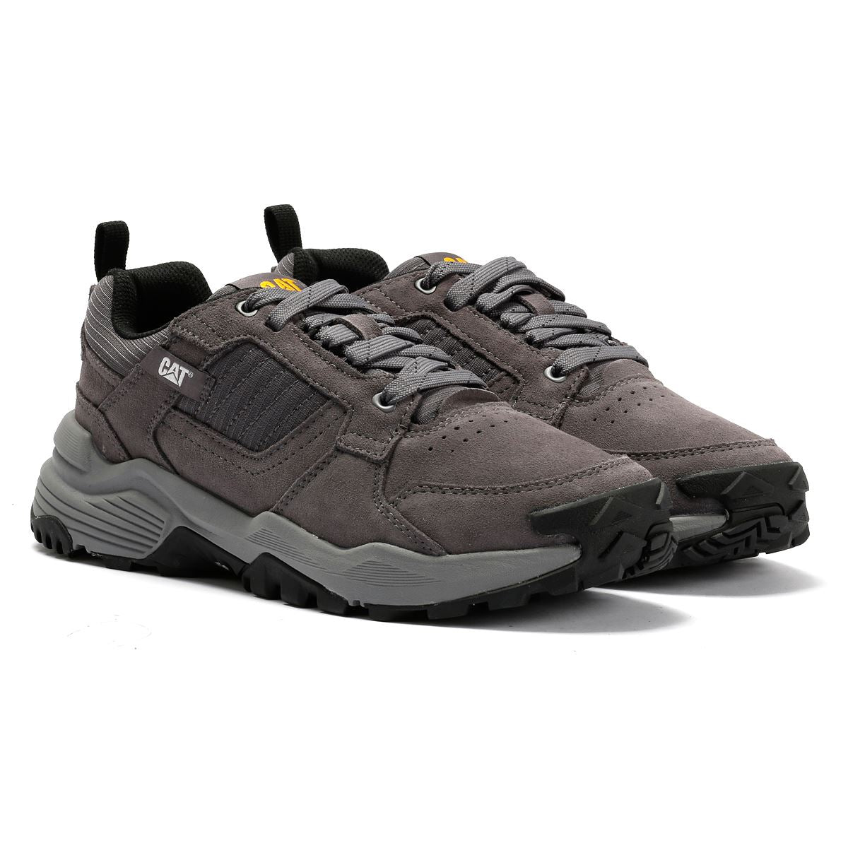 Caterpillar Grapple Wildleder Herren Graue Sneakers