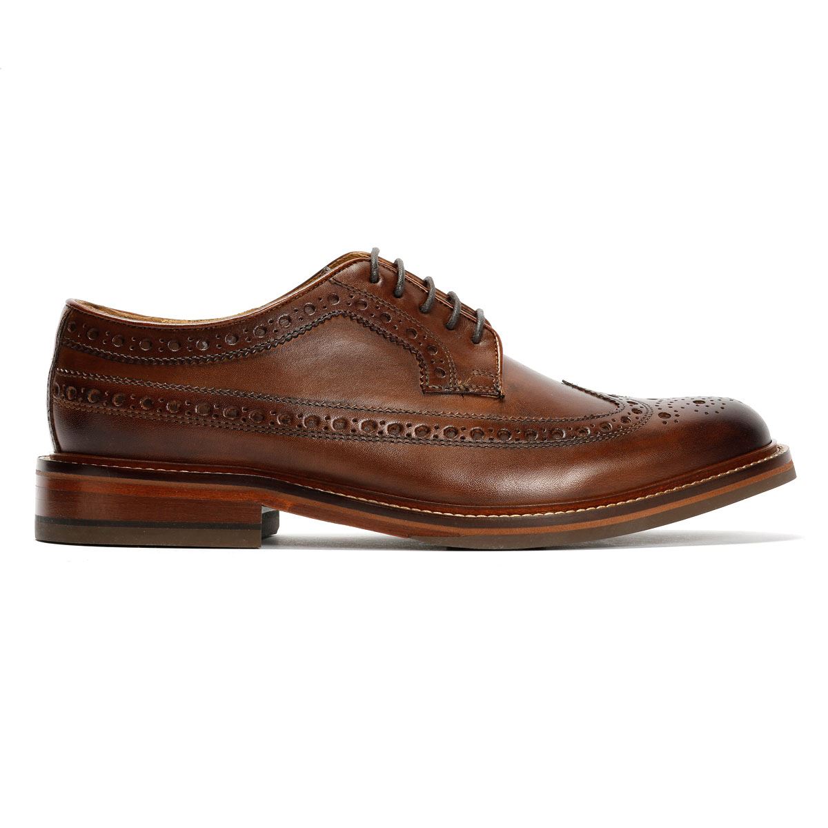 Chapman & Moore Longwing Brogue Country Herren Leder Braune Schnürschuhe