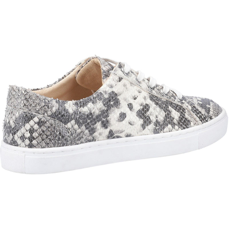 Hush Puppies Tessa Wildleder Damen Pythonsneakers