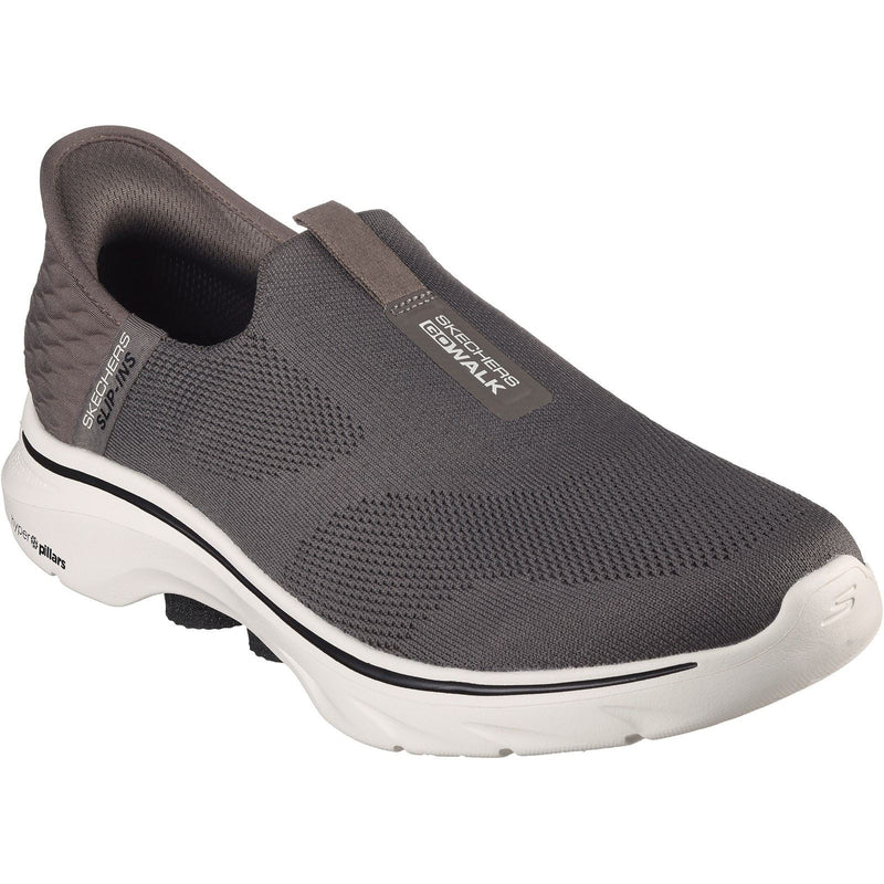 Skechers Slip-ins: GO WALK 7 Mesh Herren Sneaker In Braun