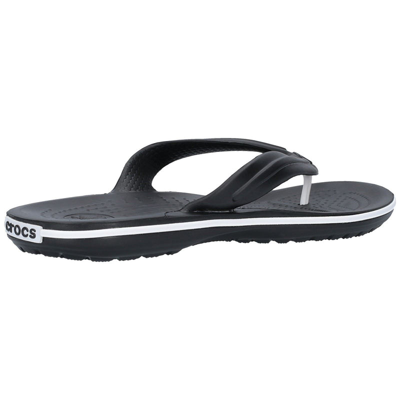 Crocs Crocband Flip Croslite Gummisandalen In Schwarz