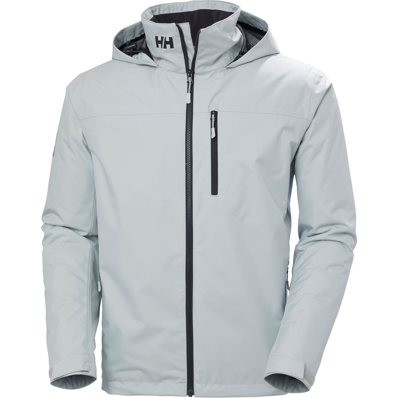 Helly Hansen Sport Crew Hooded Midlayer Sailing 2.1 Herren Graue Segeljacke