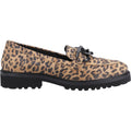 Hush Puppies Gianna Damen Leopardenmuster Leder Slipper