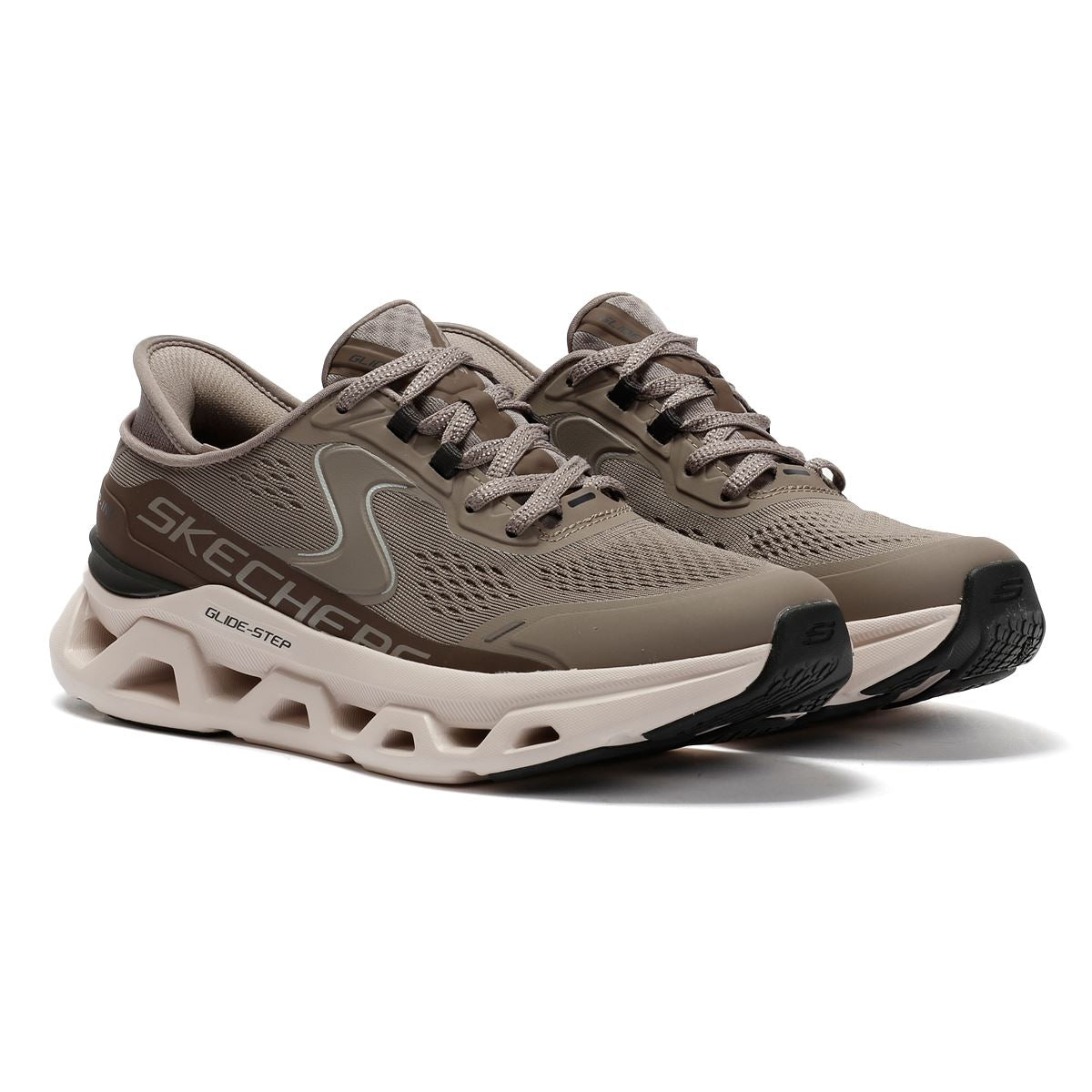 Skechers Slip-Ins Glide Step Altus Mesh Damen Sneaker In Grau