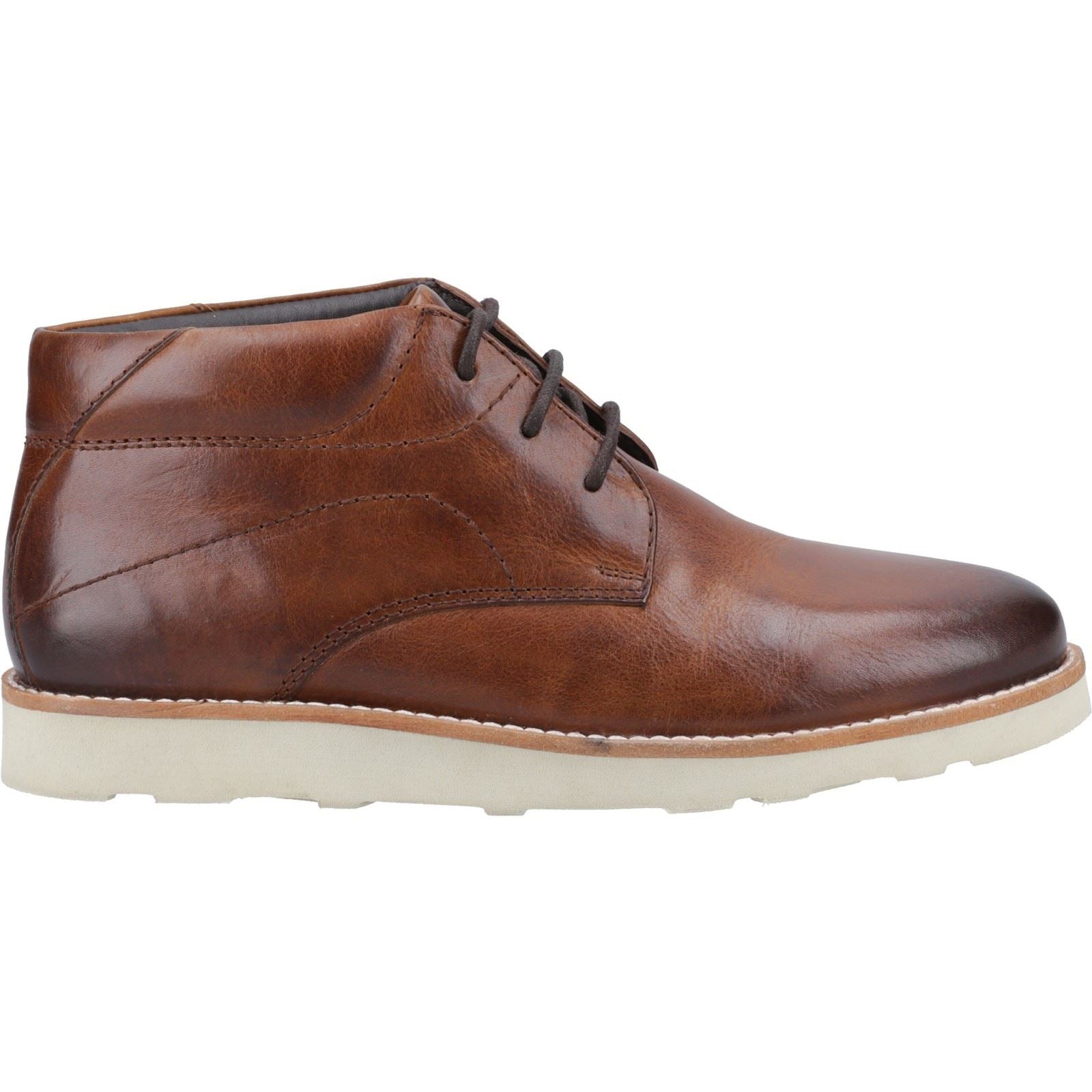 Hush Puppies Kennedy Leder Herren Tan Stiefel