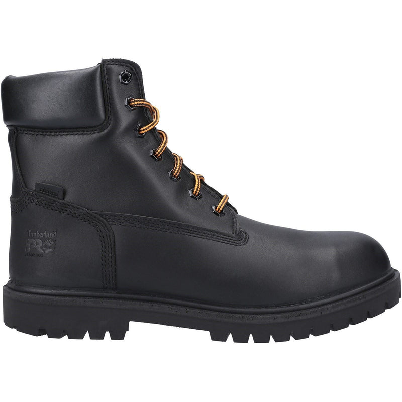 Timberland Pro Ikonische Schwarze Sicherheitsschuhe Aus Leder