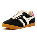 Gola Elan Wildleder Damen Sneaker In Schwarz