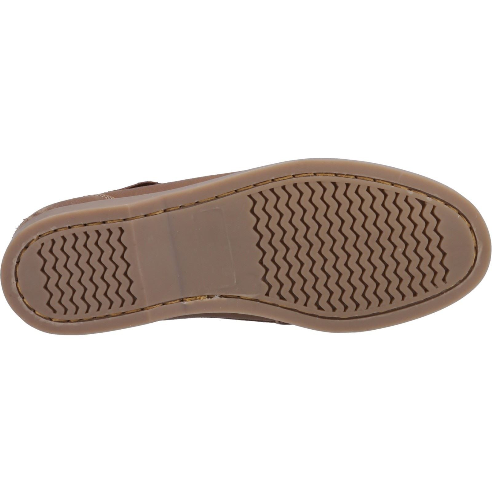 Hush Puppies Isabel Damen Bootsschuhe Aus Braunem Leder