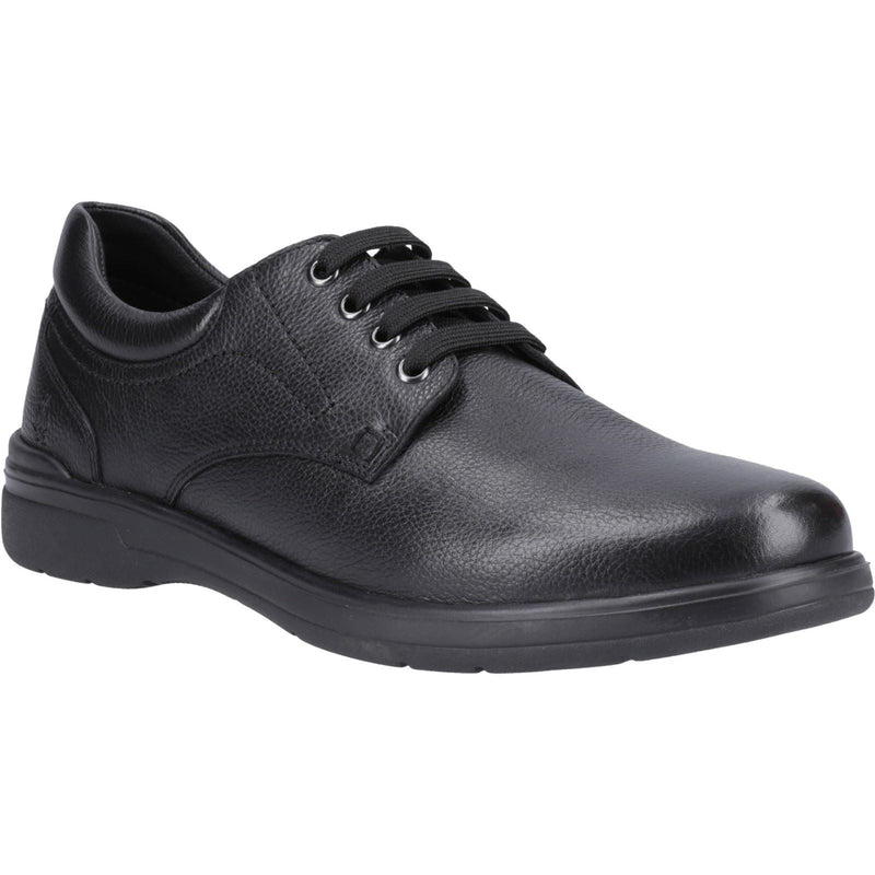 Hush Puppies Marco Schwarze Farbe Herren-Schnürschuhe Aus Leder