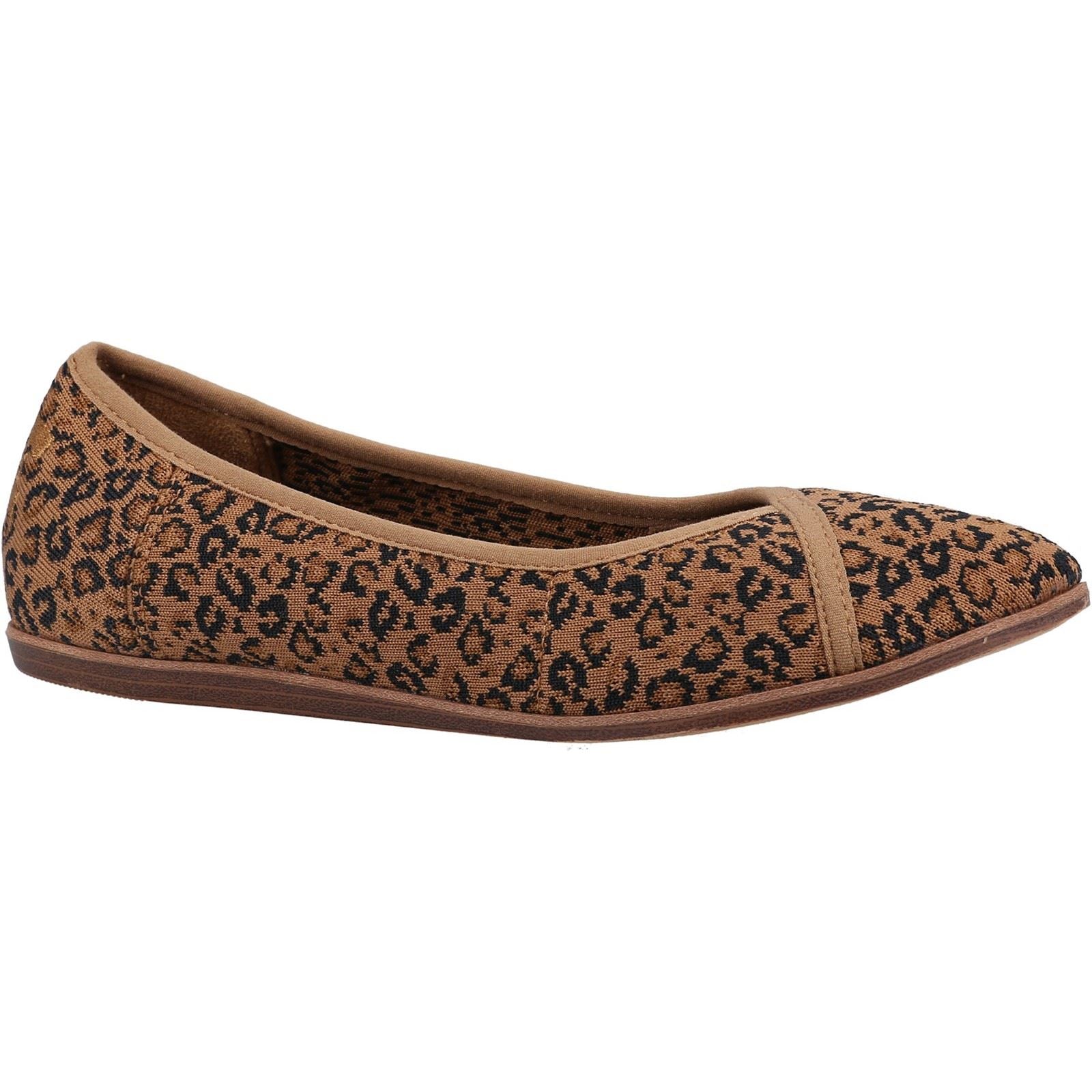TOMS Katie Hundert Prozent Baumwolle Damen Braune Flachschuhe