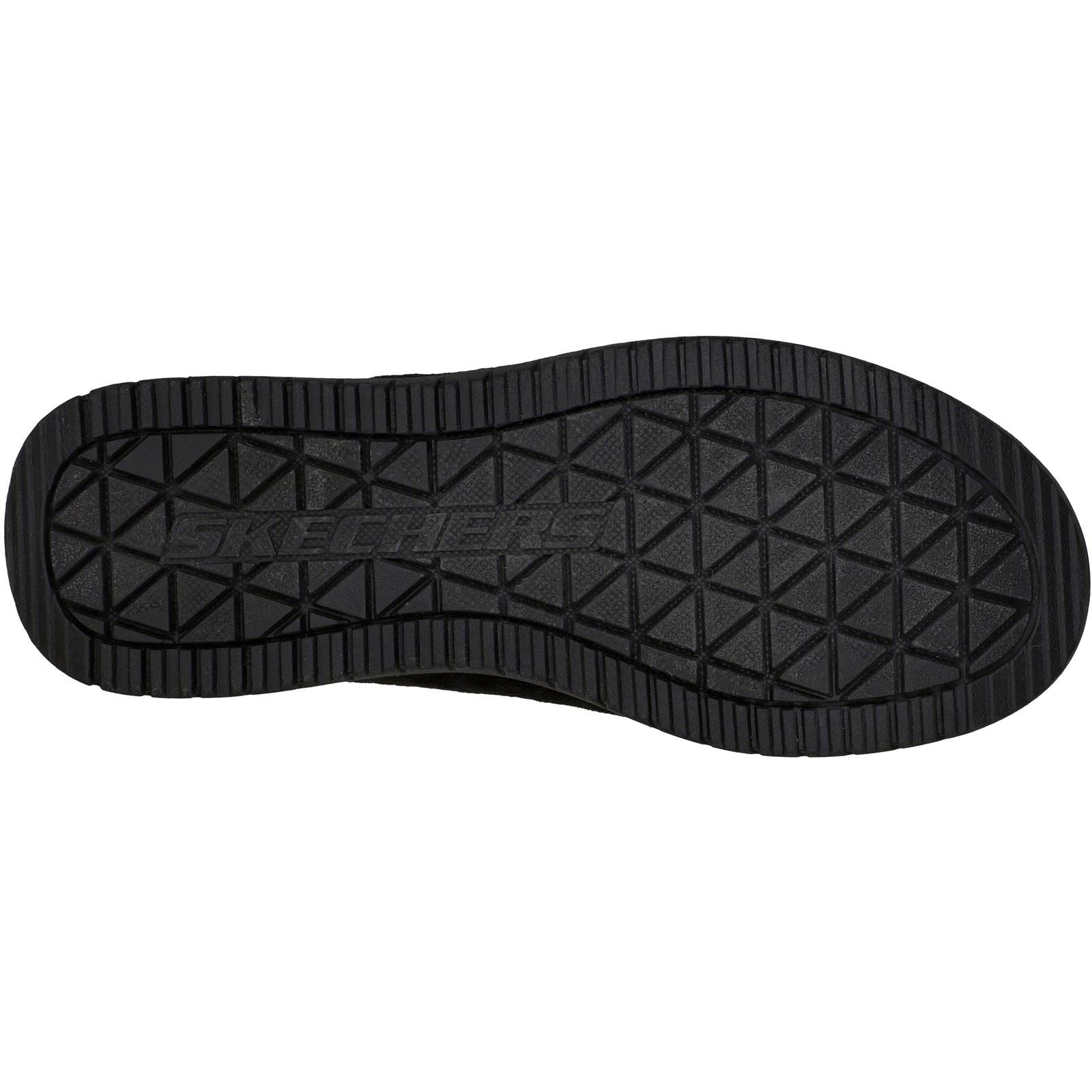 Skechers Relaxed Fit: Murette Garvanza Herren Pantoletten aus Mikrofaser in Schwarz