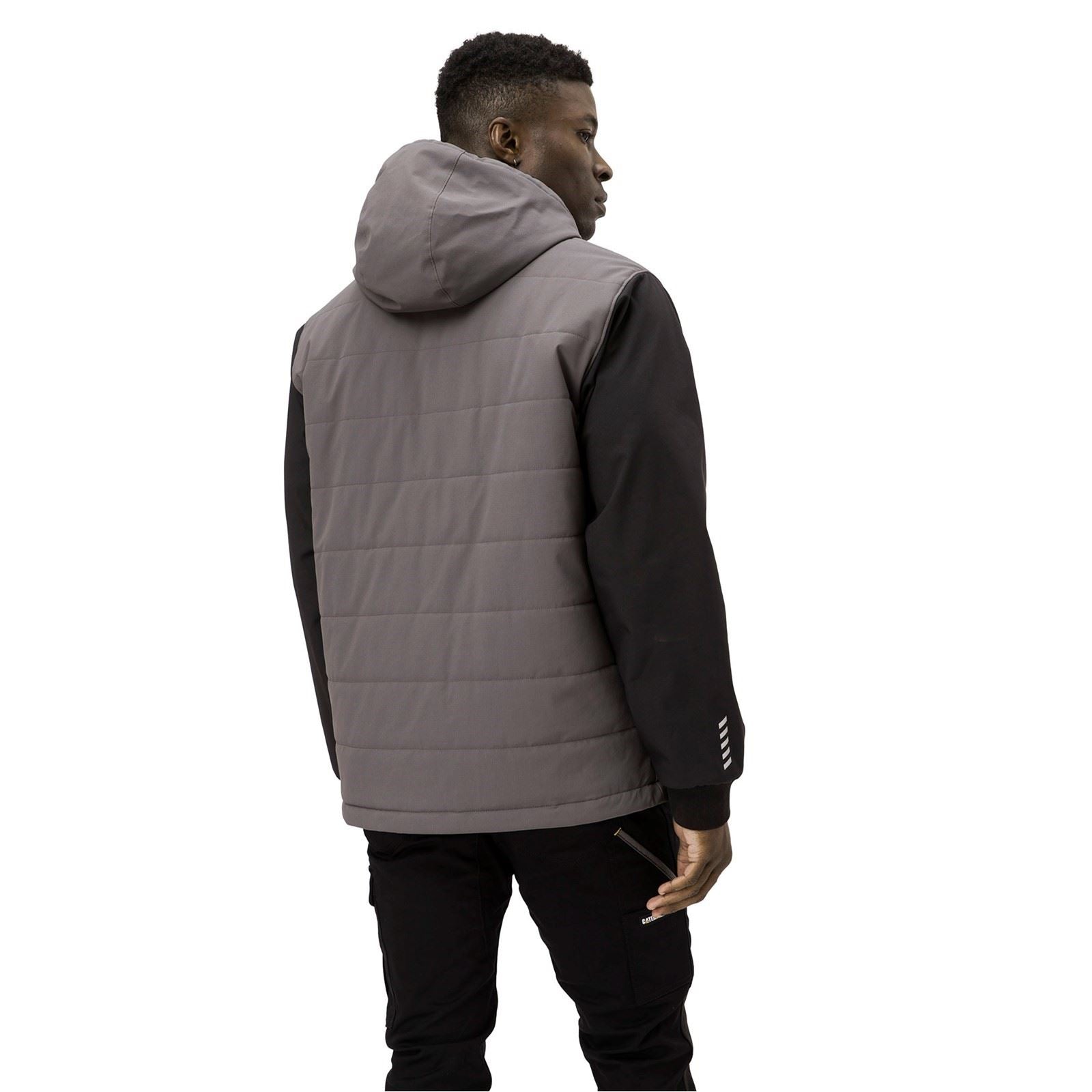 Caterpillar Tech Hybrid Herren Schwarze Jacke