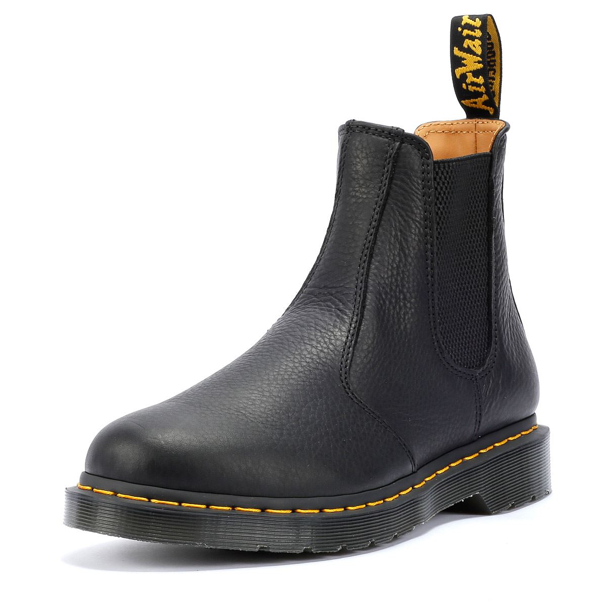 Dr. Martens 2976 Ambassador Leder Schwarze Stiefel