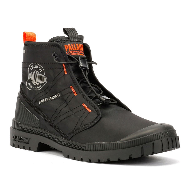 Palladium SP20 Travel Hi Schwarze Farbe Stiefel