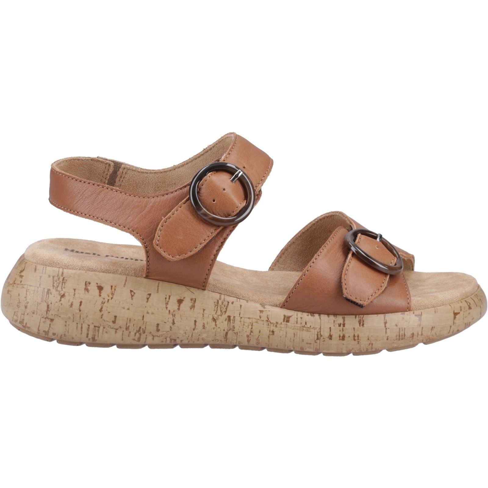 Hush Puppies Alison Damen Sandalen Aus Leder In Tan