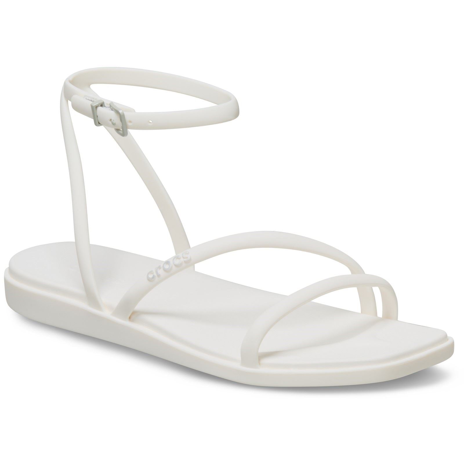 Crocs Miami Toe Loop Eva Damen Kreide Sandalen