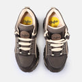 Buffalo 1339-14 Damen Sneaker Aus Braunem Leder