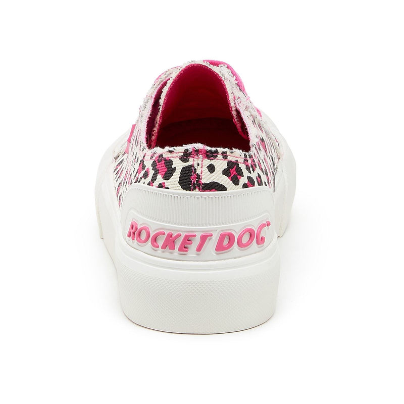 Rocket Dog Jazzin Plus Monroe Damen Sneaker Aus Baumwolle In Leuchtendem Pink