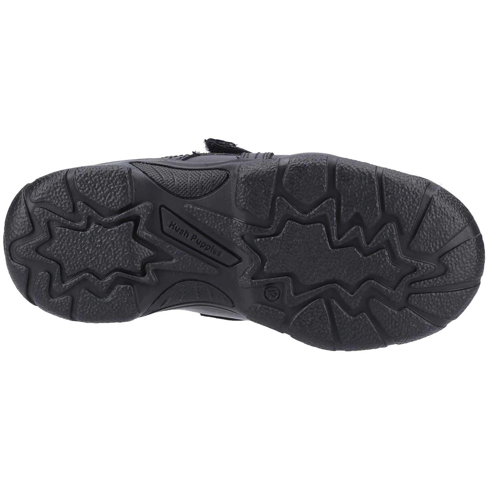 Hush Puppies Arlo Junior Lederschuhe Für Jungen In Schwarz