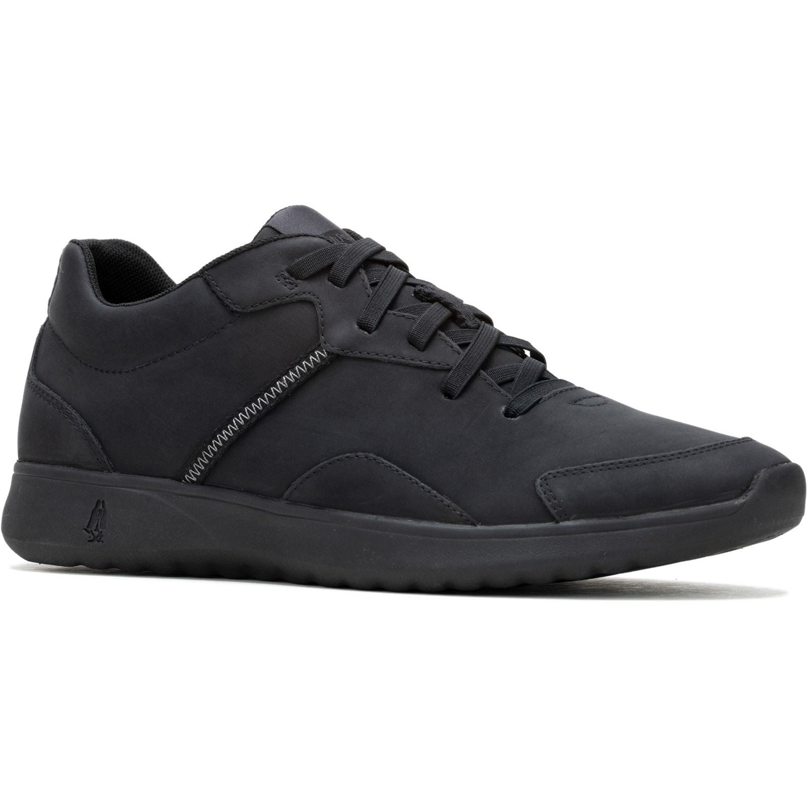 Hush Puppies The Good Schwarze Farbe Ledersneaker Für Herren