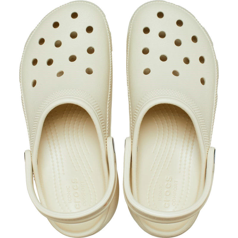 Crocs Classic Platform Thermoplastische Damen Knochenclogs
