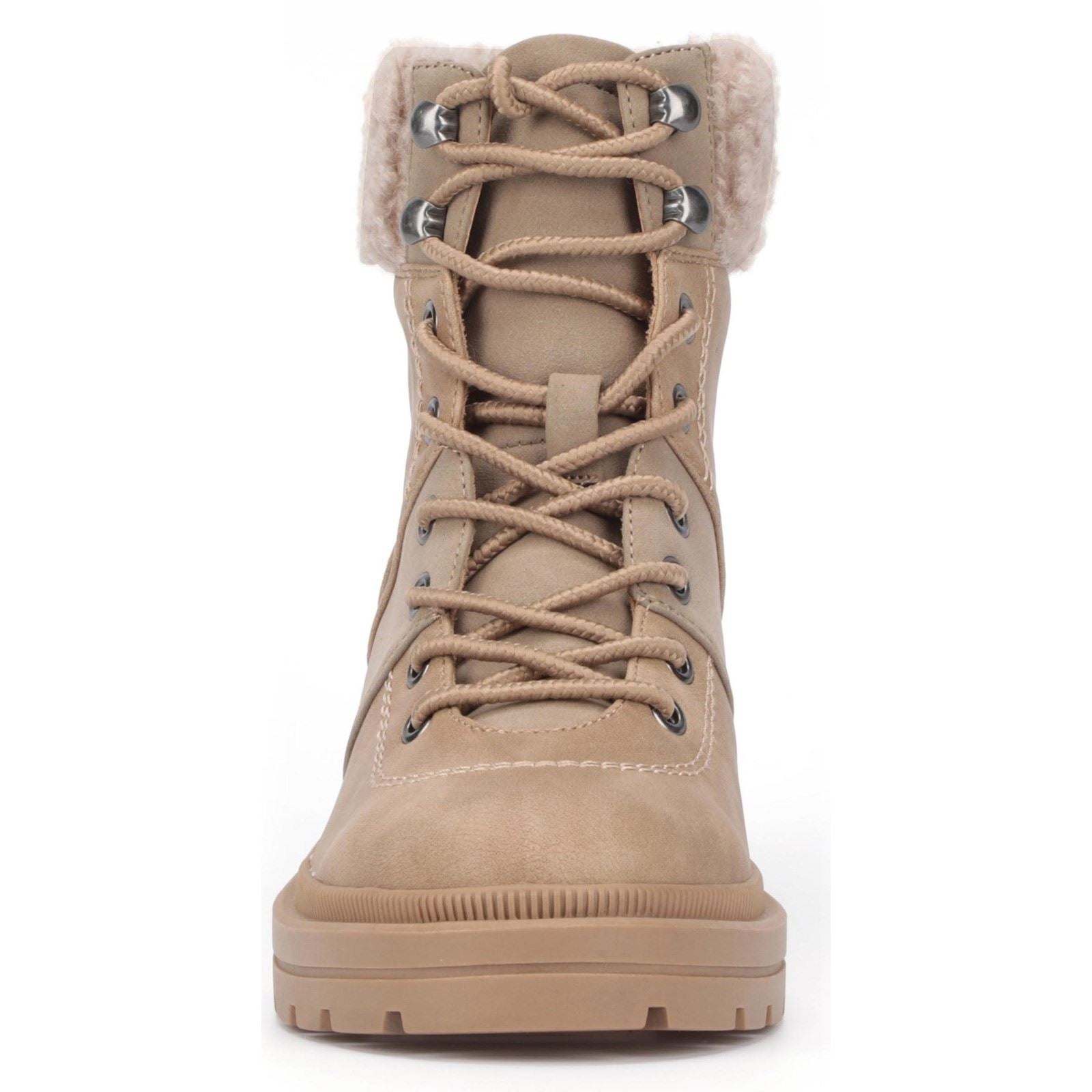 Rocket Dog Icy Stoff Damen Stiefeletten In Taupe