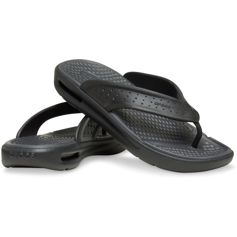 Crocs InMotion Flip Herrensandalen In Schwarz