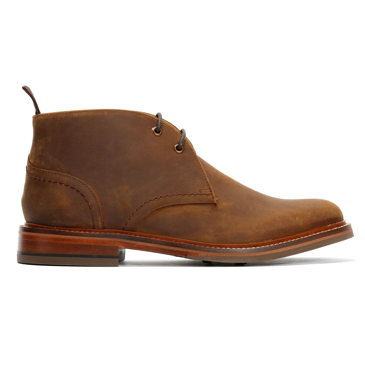 Chapman & Moore Country Chukka Leder Herren Braune Stiefel