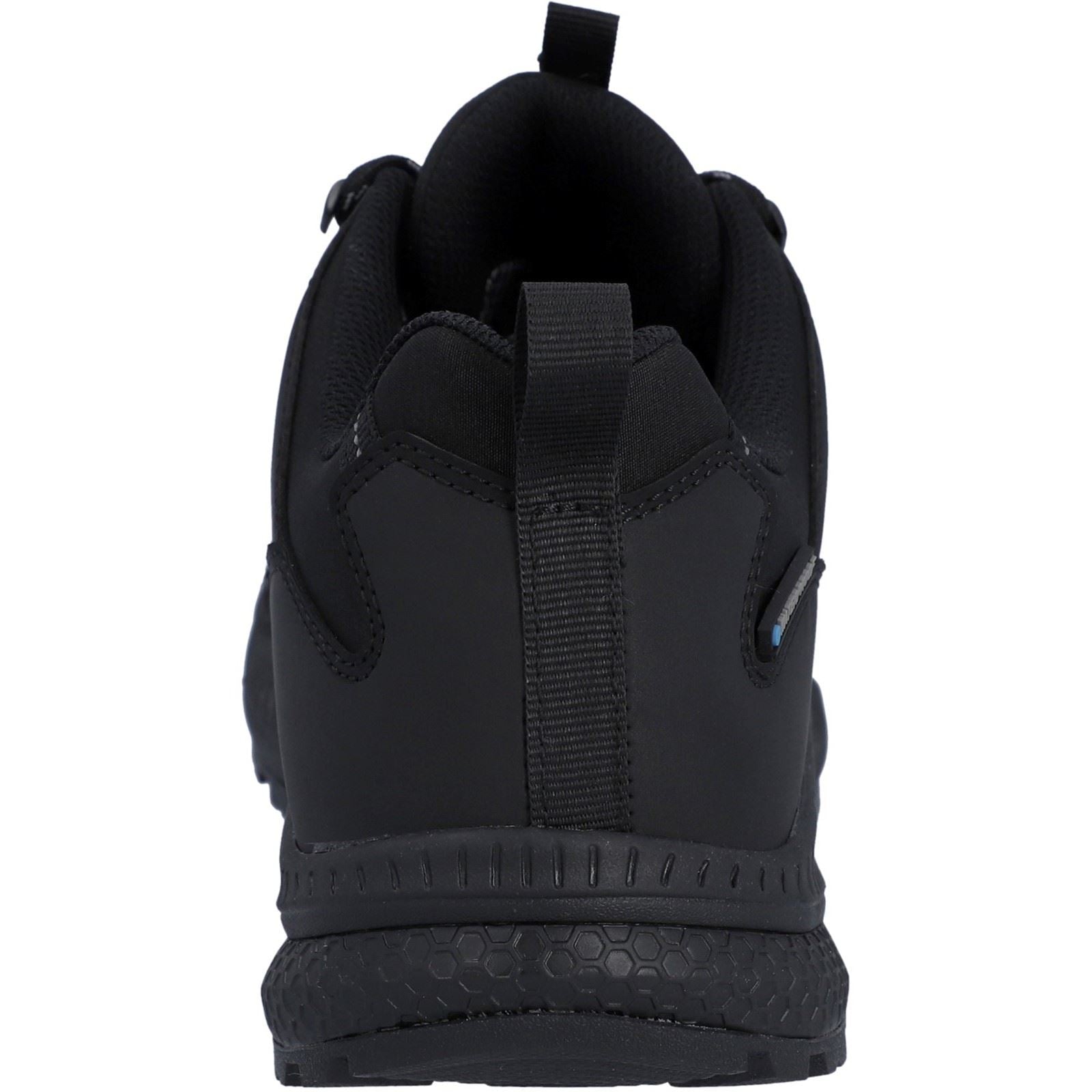 Hi-Tec Stealth Low Polyester Herren Wanderschuhe in Schwarz/Dunkelgrau