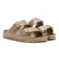 Birkenstock Arizona Eva Narrow Fit Damen graue Sandalen