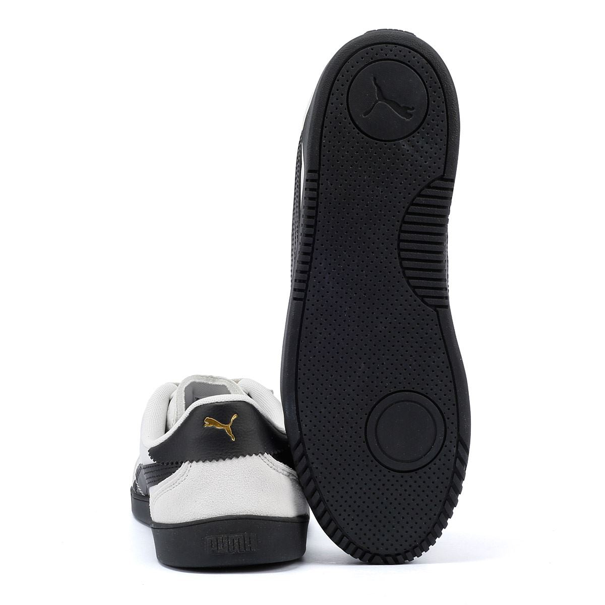 Puma Club 5V5 Weiße/Schwarze Farbe Turnschuhe