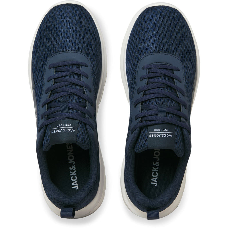Jack & Jones Taylor Mesh Herren Sneaker In Navy Blazer Aus Polyurethan