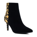 Dune Obsessive 2 Leder Damen Leopard Stiefel