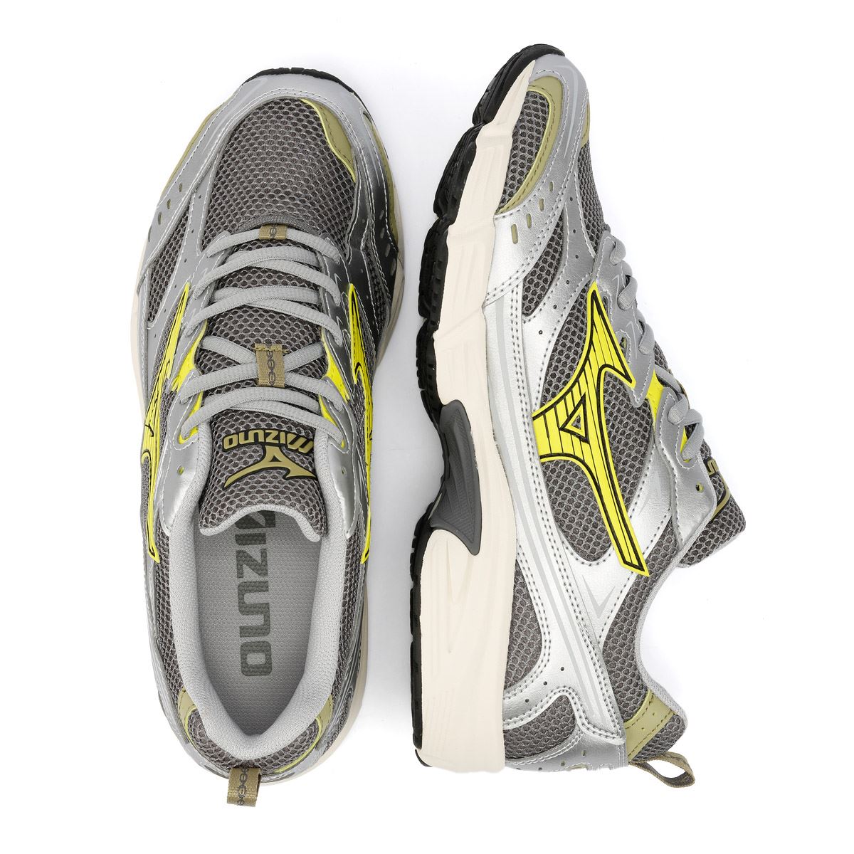 Mizuno MXR Sport Silberne Turnschuhe